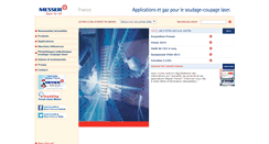 Desktop Screenshot of messer-soudage.info